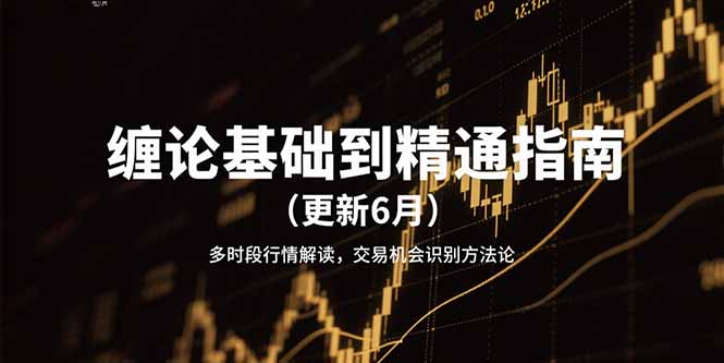 (15184期)缠论基础到精通指南(更新6月)多时段行情解读,交易机会识别方法论网创吧-网创项目资源站-副业项目-创业项目-搞钱项目网创吧