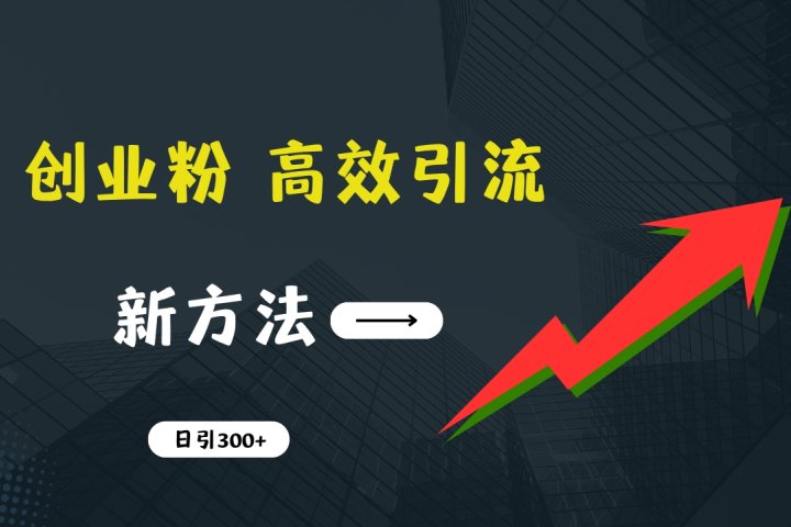 快速引流创业粉:抖音工具号日引300+实战技巧,创业粉引流全攻略,只做实战高手网创吧-网创项目资源站-副业项目-创业项目-搞钱项目网创吧