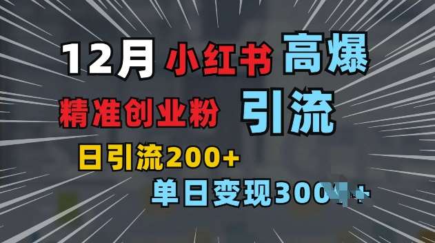 小红书一张图片“引爆”创业粉,单日+200+精准创业粉 可筛选付费意识创业粉【揭秘】网创吧-网创项目资源站-副业项目-创业项目-搞钱项目网创吧