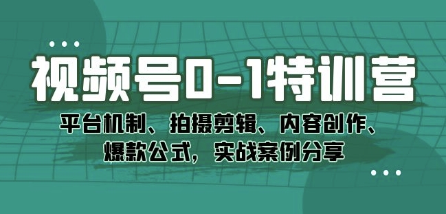 宝哥视频号无货源带货视频月入3w,详细复盘拆解网创吧-网创项目资源站-副业项目-创业项目-搞钱项目网创吧