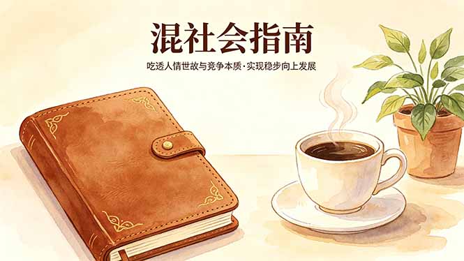 (18282期)付费文章:混社会指南,吃透人情世故与竞争本质,实现稳步向上发展网创吧-网创项目资源站-副业项目-创业项目-搞钱项目网创吧