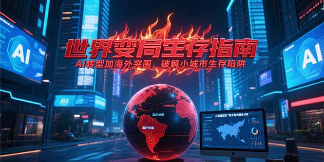 (15220期)付费文章《世界变局生存指南,AI转型加海外突围,破解小城市生存陷阱》网创吧-网创项目资源站-副业项目-创业项目-搞钱项目网创吧