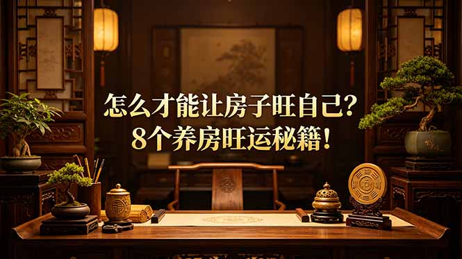 (19023期)付费文章:怎么才能让房子旺自己?8个养房旺运秘籍!网创吧-网创项目资源站-副业项目-创业项目-搞钱项目网创吧