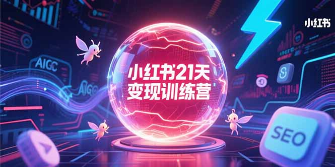 (15328期)小红书21天变现训练营,AIGC工具高效应用,SEO优化核心技巧网创吧-网创项目资源站-副业项目-创业项目-搞钱项目网创吧