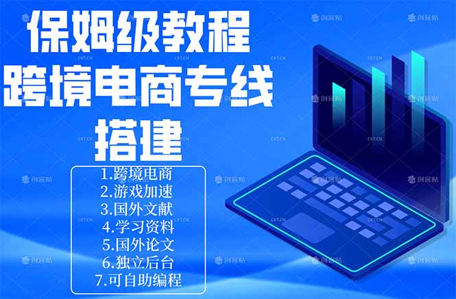 (18251期)保姆级教程:手把手教你搭建跨境电商专线网创吧-网创项目资源站-副业项目-创业项目-搞钱项目网创吧