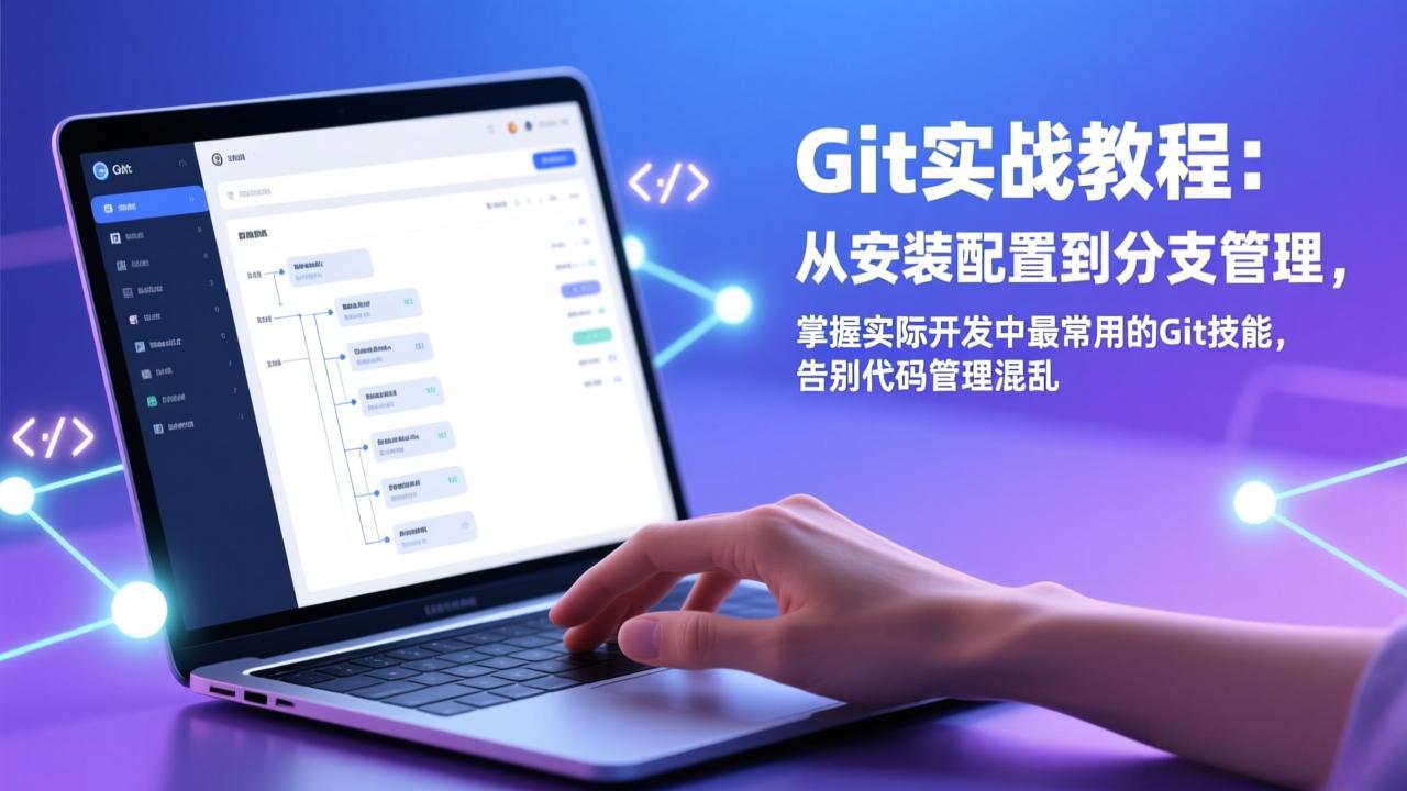 (17513期)Git实战教程:从安装配置到分支管理,掌握实际开发中最常用的Git技能,告别代码管理混乱网创吧-网创项目资源站-副业项目-创业项目-搞钱项目网创吧