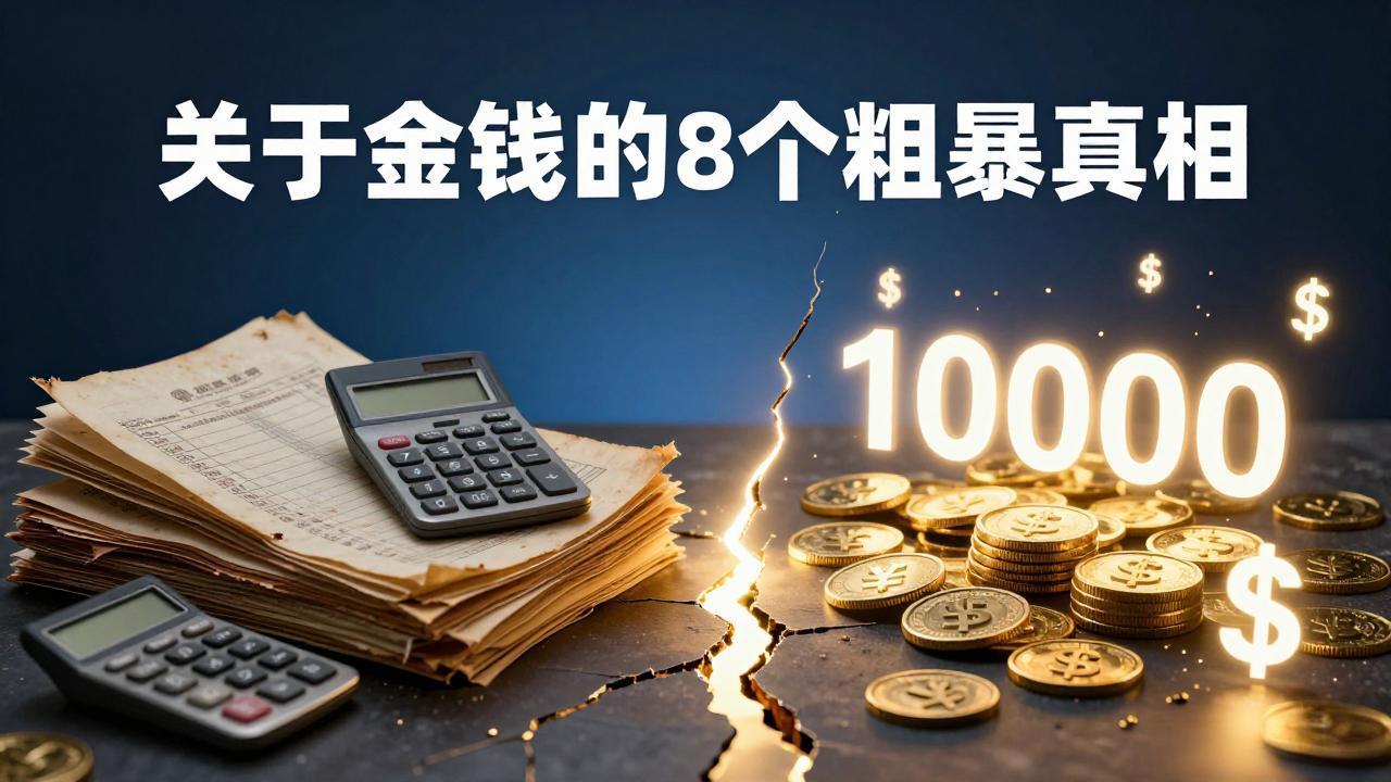 (18021期)付费文章:关于金钱的 8 个粗暴真相,彻底重塑你的赚钱思维与财富认知网创吧-网创项目资源站-副业项目-创业项目-搞钱项目网创吧