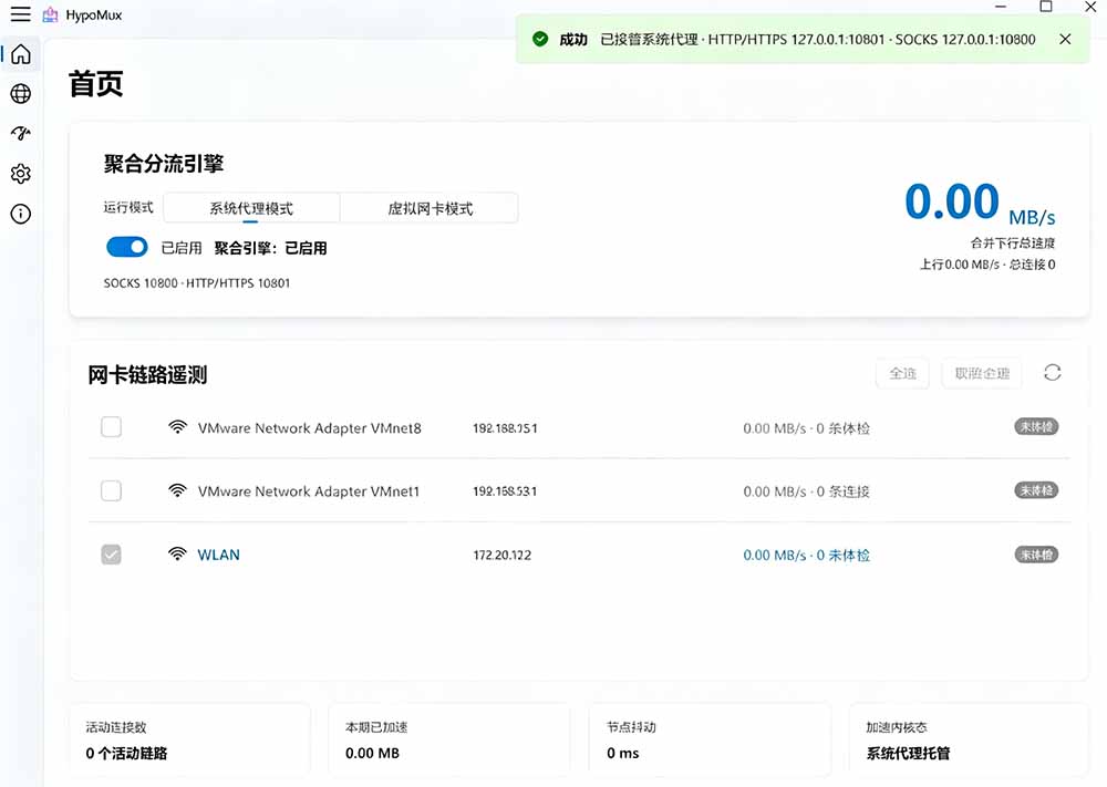 （19375期）Github开源黑科技！多网卡网速聚合加速工具，一键让你的电脑网速起飞，这感觉也太爽了HypoMux网创吧-网创项目资源站-副业项目-创业项目-搞钱项目网创吧