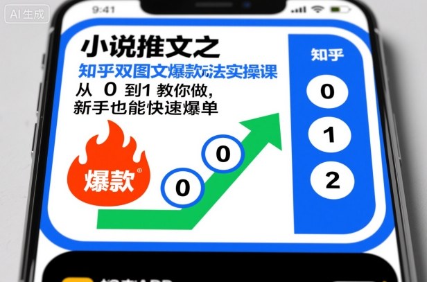 小说推文之知乎双图文爆款玩法实操课,从0到1教你做,新手也能快速爆单网创吧-网创项目资源站-副业项目-创业项目-搞钱项目网创吧
