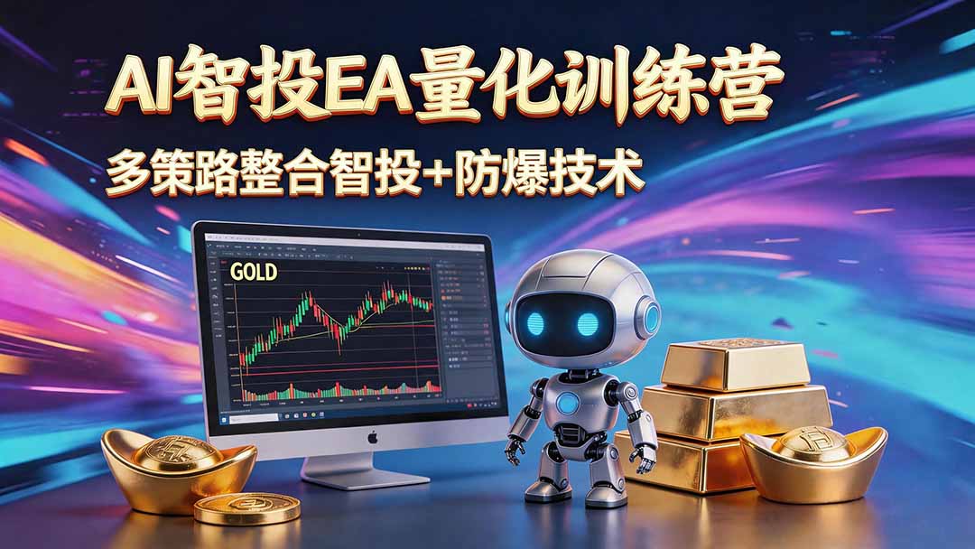 (18880期)AI智投EA量化运营技术,自动化黄金操盘技术,小白也可以轻松上手日入1000+网创吧-网创项目资源站-副业项目-创业项目-搞钱项目网创吧
