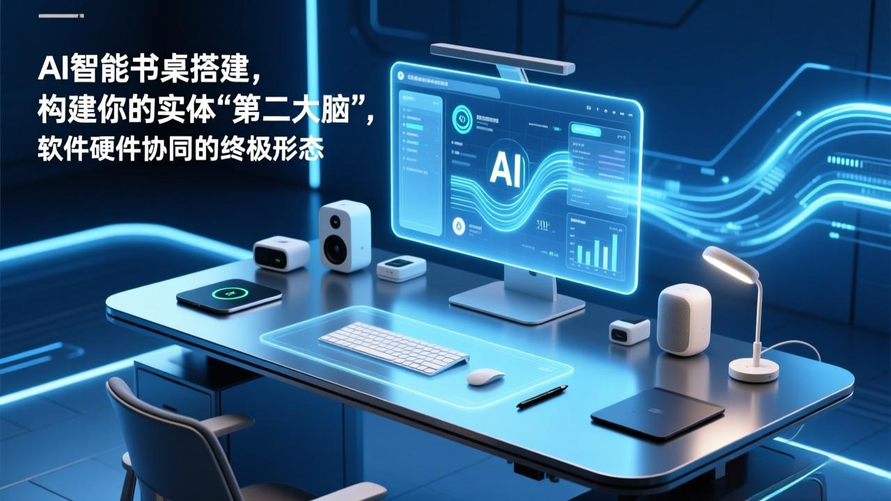 (17363期)AI智能书桌搭建,构建你的实体“第二大脑”,软件硬件协同的终极形态网创吧-网创项目资源站-副业项目-创业项目-搞钱项目网创吧