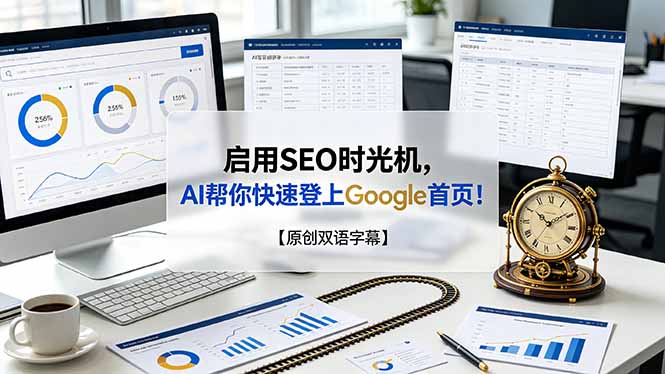 (19162期)启用SEO时光机,AI帮你快速登上Google首页!【原创双语字幕】网创吧-网创项目资源站-副业项目-创业项目-搞钱项目网创吧