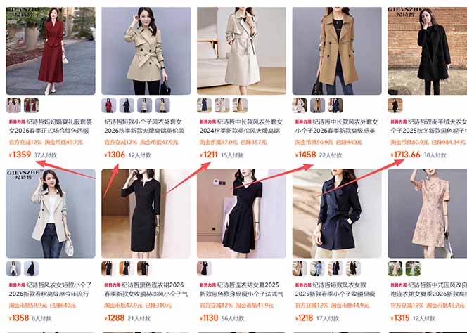 (18091期)【超强副业】淘宝超高价女装项目:1单赚1000多,可工作室放大(共52节)网创吧-网创项目资源站-副业项目-创业项目-搞钱项目网创吧