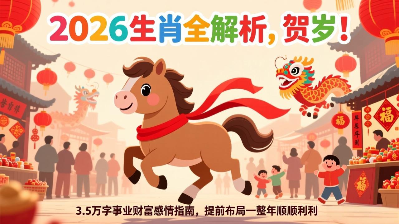 (17428期)付费文章:贺岁!2026生肖全解析,3.5万字事业财富感情指南,提前布局一整年顺顺利利网创吧-网创项目资源站-副业项目-创业项目-搞钱项目网创吧