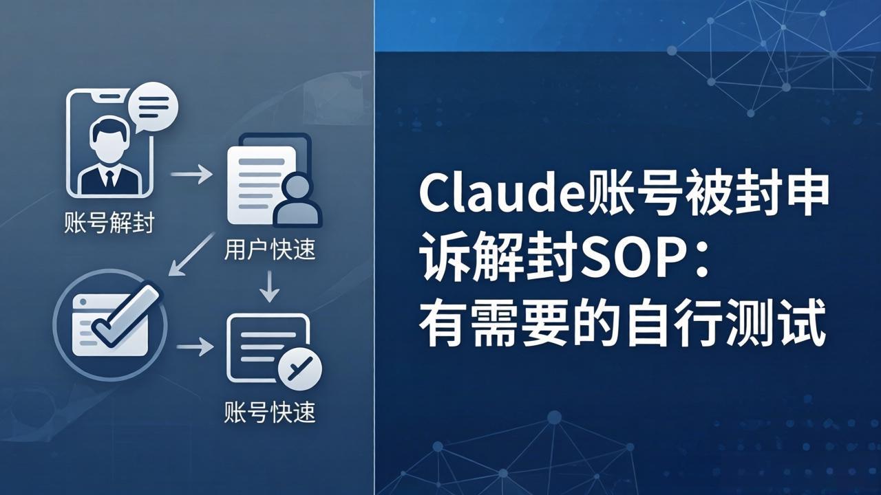 (17981期)Claude账号被封申诉解封SOP:有需要的自行测试网创吧-网创项目资源站-副业项目-创业项目-搞钱项目网创吧
