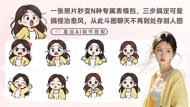 (17482期)一张照片秒变N种专属表情包,三步搞定可爱搞怪治愈风,从此斗图聊天不再到处存别人图网创吧-网创项目资源站-副业项目-创业项目-搞钱项目网创吧