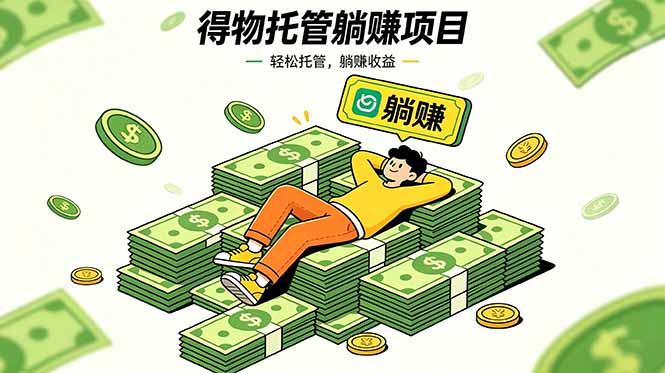 (18726期)26年6月必做!得物视频激励项目,全自动运营单号月利润3600+网创吧-网创项目资源站-副业项目-创业项目-搞钱项目网创吧