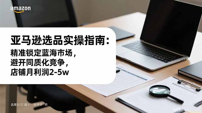 (16523期)亚马逊选品实操指南:精准锁定蓝海市场,避开同质化竞争,店铺月利润2-5w网创吧-网创项目资源站-副业项目-创业项目-搞钱项目网创吧