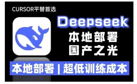 2025年deepseek R1 大型模型本地安装部署(文件+教程)本地部署,超低训练成本网创吧-网创项目资源站-副业项目-创业项目-搞钱项目网创吧