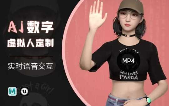 Ai数字人虚拟(智能体)实时语音交互特训营,自行定制超写实角色AI数字人交互技术网创吧-网创项目资源站-副业项目-创业项目-搞钱项目网创吧