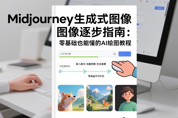 Midjourney生成式图像逐步指南:零基础也能懂的AI绘图教程网创吧-网创项目资源站-副业项目-创业项目-搞钱项目网创吧