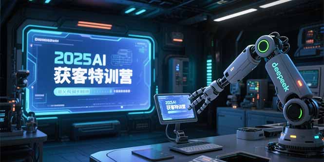 (15289期)2025AI获客特训营,AI图文视频全制作,deepseek工具实操教学网创吧-网创项目资源站-副业项目-创业项目-搞钱项目网创吧