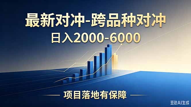 (18843期)跨品种对冲震撼首发!日收益2000-6000+,项目绿色长久,安全稳健,合规靠谱,可批量放大网创吧-网创项目资源站-副业项目-创业项目-搞钱项目网创吧