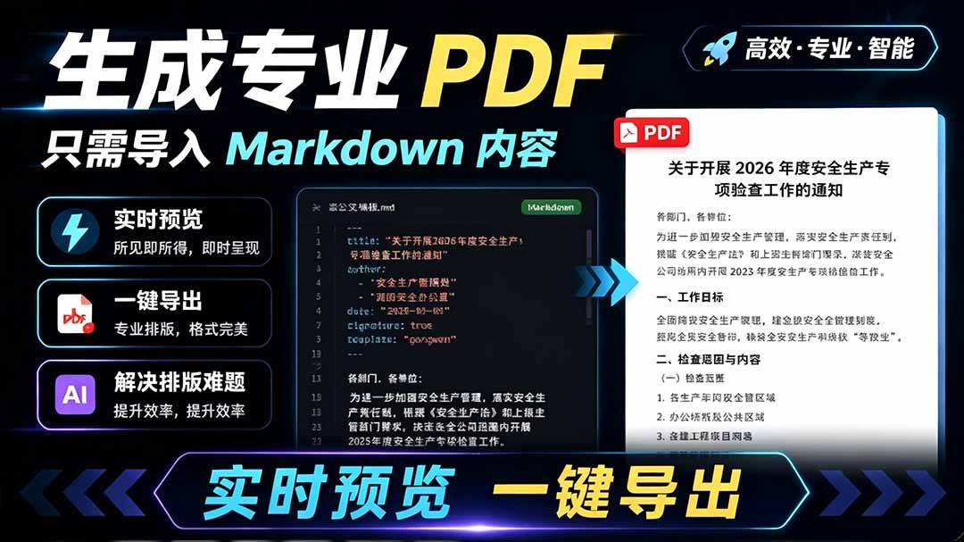 (19224期)只需导入 Markdown 内容,实时预览一键导出专业 PDF!轻松解决AI生成内容排版问题 Presto网创吧-网创项目资源站-副业项目-创业项目-搞钱项目网创吧