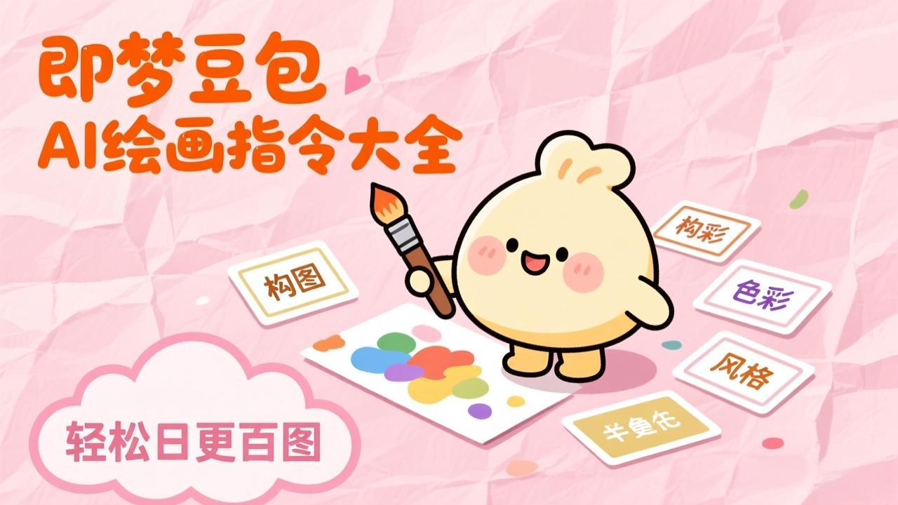(17261期)即梦豆包AI绘画指令大全:海量关键词库一键复制,出图效率提升10倍,轻松日更百图网创吧-网创项目资源站-副业项目-创业项目-搞钱项目网创吧
