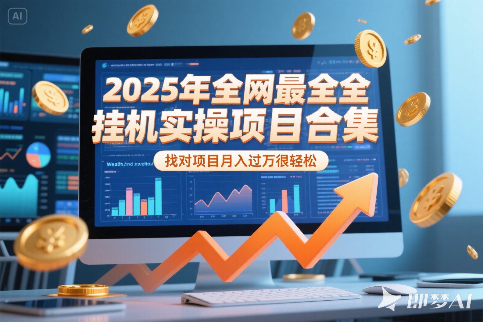 (15303期)2025年挂机实操项目实操演练,挂机类型,AI直播类型,轻资产创业类型...网创吧-网创项目资源站-副业项目-创业项目-搞钱项目网创吧