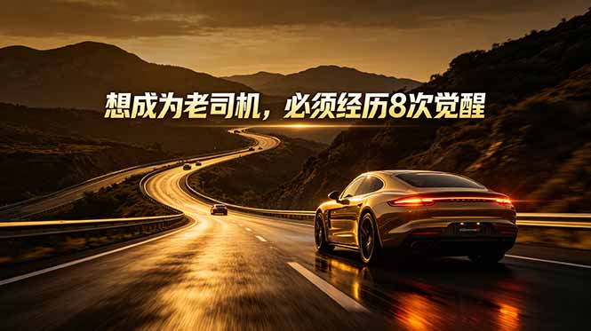 (18811期)付费文章:想成为老司机,必须经历8次觉醒网创吧-网创项目资源站-副业项目-创业项目-搞钱项目网创吧
