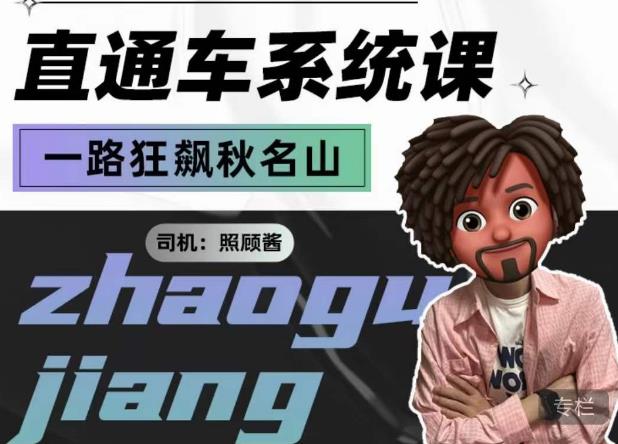 照顾酱·直通车系统课,从0到1搭建你的付费推广思维,讲基础,讲思路,讲方法,也讲实操网创吧-网创项目资源站-副业项目-创业项目-搞钱项目网创吧