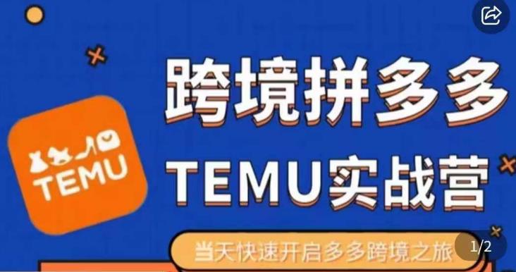 大鹏出海·拼多多跨境temu运营指导,开店注册+选品+核价上架,日出千单实战课网创吧-网创项目资源站-副业项目-创业项目-搞钱项目网创吧