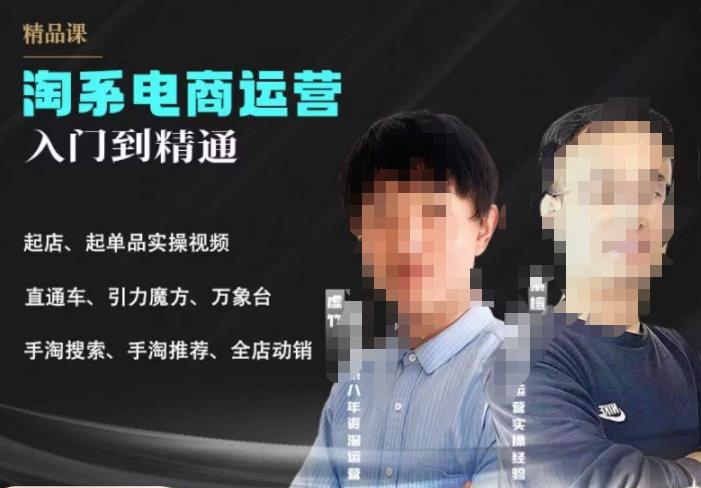 2023手淘搜索实操课+体系化课程,起店起单品实操视频课程网创吧-网创项目资源站-副业项目-创业项目-搞钱项目网创吧