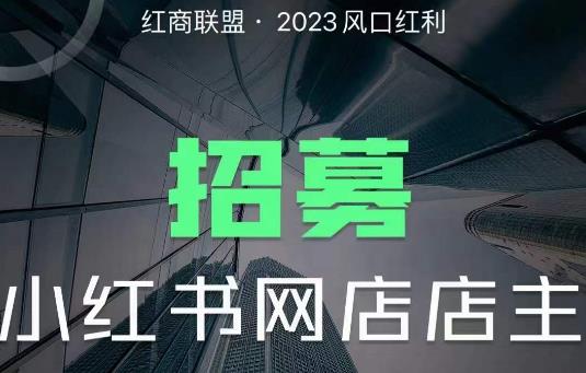 红商联盟·小红书无货源电商1.0,0粉丝无需囤货,小白也可以轻松上手的无货源项目网创吧-网创项目资源站-副业项目-创业项目-搞钱项目网创吧