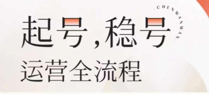 婉婉-起号稳号运营全流程,解决从小白到进阶所有运营知识,帮助解决账号所有运营难题网创吧-网创项目资源站-副业项目-创业项目-搞钱项目网创吧