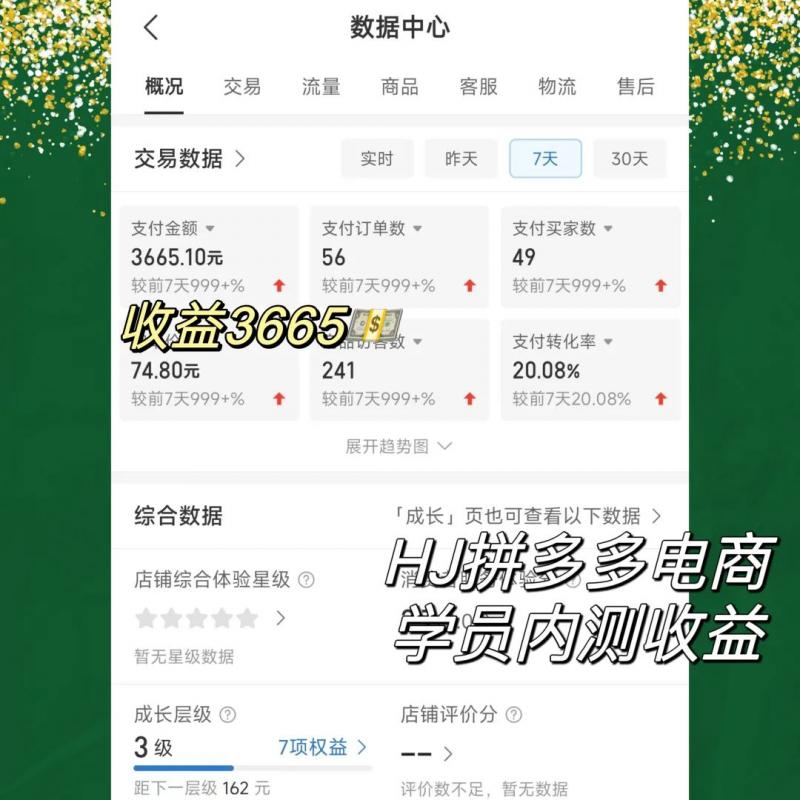 2023拼多多电商项目,稳定一天300~3000+,门槛低,出单快,一部手机即可完成网创吧-网创项目资源站-副业项目-创业项目-搞钱项目网创吧