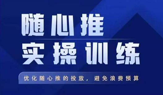 飞哥·随心推实操训练,优化随心推投放,避免浪费预算网创吧-网创项目资源站-副业项目-创业项目-搞钱项目网创吧