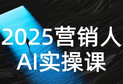 2025营销人Al实操课,AI营销抢跑实战,从Prompt到方案,效率碾压同行网创吧-网创项目资源站-副业项目-创业项目-搞钱项目网创吧