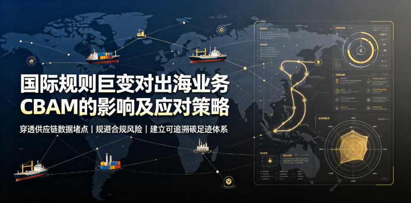 国际规则巨变对出海业务CBAM的影响及应对策略,帮助企业穿透供应链数据堵点,规避合规风险网创吧-网创项目资源站-副业项目-创业项目-搞钱项目网创吧
