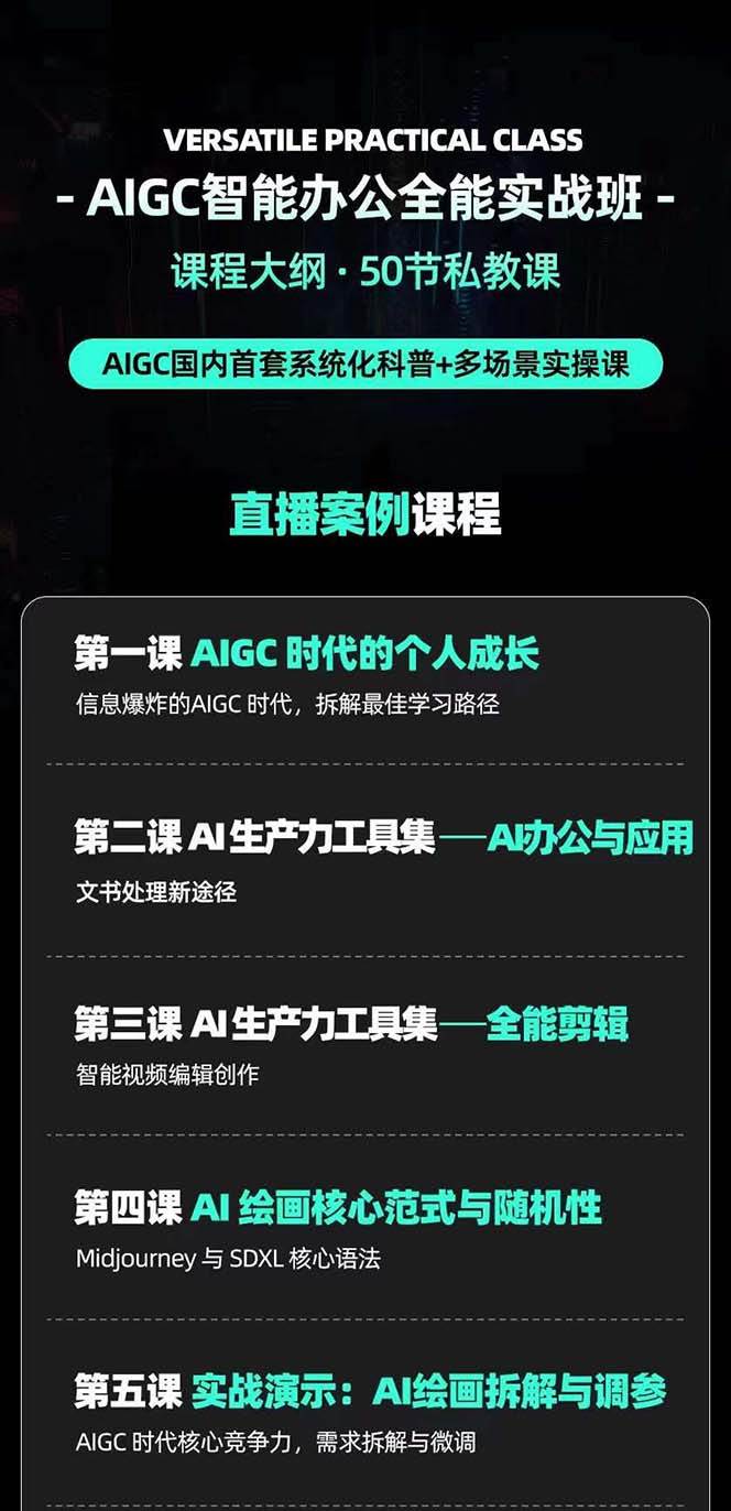 (7679期)AIGC-全能特训营第3期:一次掌握14大主流AI工具,A1工具通识,一网打尽网创吧-网创项目资源站-副业项目-创业项目-搞钱项目网创吧