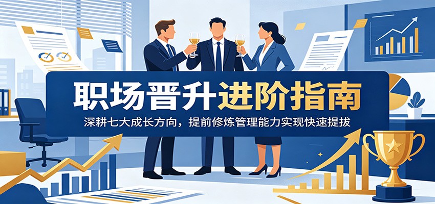 职场晋升进阶指南:深耕七大成长方向,提前修炼管理能力实现快速提拔网创吧-网创项目资源站-副业项目-创业项目-搞钱项目网创吧