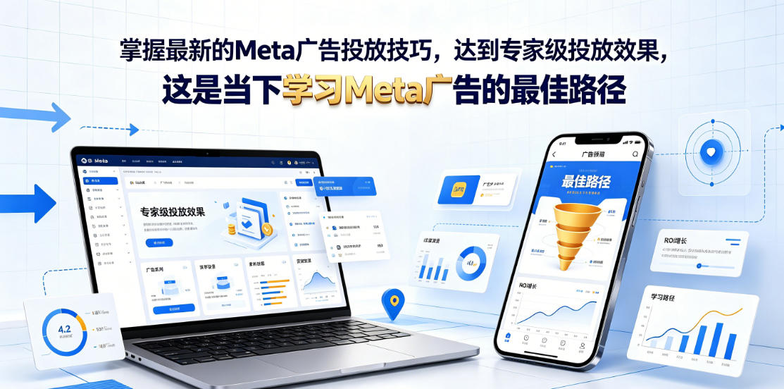 掌握最新的Meta广告投放技巧，达到专家级投放效果，这是当下学习Meta广告的最佳路径【原创双语字幕】网创吧-网创项目资源站-副业项目-创业项目-搞钱项目网创吧