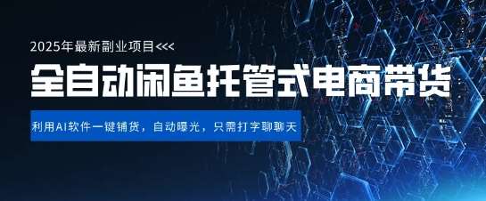【闲鱼全自动电商带货】三年磨一剑，一朝露锋芒，长期稳定项目，单日稳定变现5张【揭秘】网创吧-网创项目资源站-副业项目-创业项目-搞钱项目网创吧