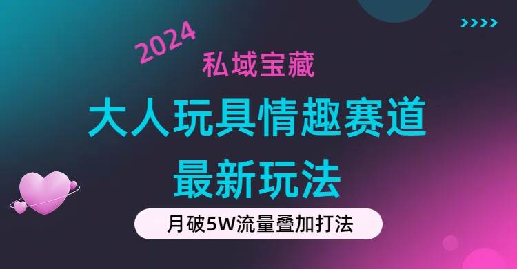 (11541期)私域宝藏:大人玩具情趣赛道合规新玩法,零投入,私域超高流量成单率高网创吧-网创项目资源站-副业项目-创业项目-搞钱项目网创吧