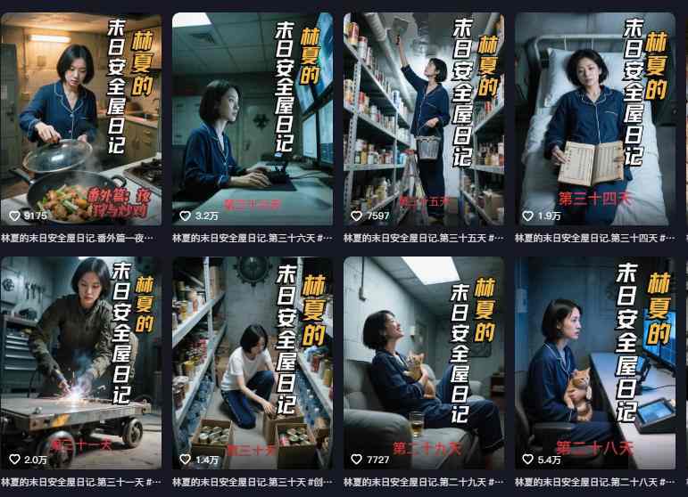 图片[2]网创吧-网创项目资源站-副业项目-创业项目-搞钱项目十个作品涨粉近20W！用AI制作末日安全日记连载，日入4位数，评论区爆肝求更新（附详细步骤）网创吧-网创项目资源站-副业项目-创业项目-搞钱项目网创吧