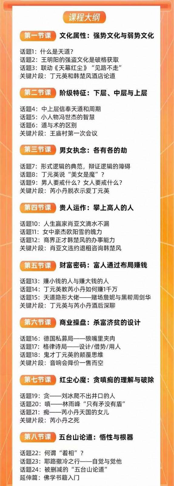图片[3]网创吧-网创项目资源站-副业项目-创业项目-搞钱项目天道思维·开悟课-最高维的能量是开悟 文化属性/男女执念/商业布局/贵人运作/财富密码网创吧-网创项目资源站-副业项目-创业项目-搞钱项目网创吧