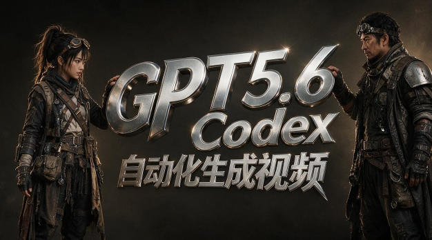 GPT5.6+Codex自动化生成视频全流程实战,从提示词设计、角色设定、封面海报,到视频生成思路与自动化工作流网创吧-网创项目资源站-副业项目-创业项目-搞钱项目网创吧