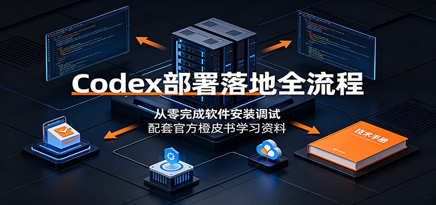 Codex部署落地全流程:从零完成软件安装调试,配套官方橙皮书学习资料网创吧-网创项目资源站-副业项目-创业项目-搞钱项目网创吧