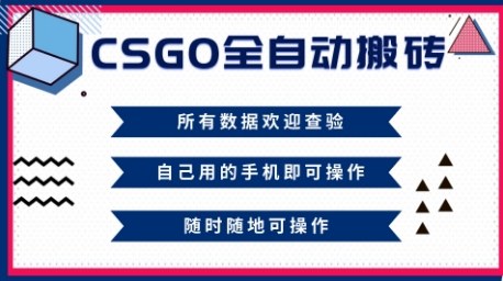 CSGO全自动搬砖,年底钱回家好项目,当天可拿到结果,新手小白轻松月入1W+【揭秘】网创吧-网创项目资源站-副业项目-创业项目-搞钱项目网创吧